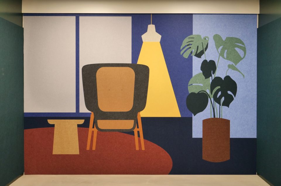 Refelt - op maat gemaakte akoestische panelen van PET Felt