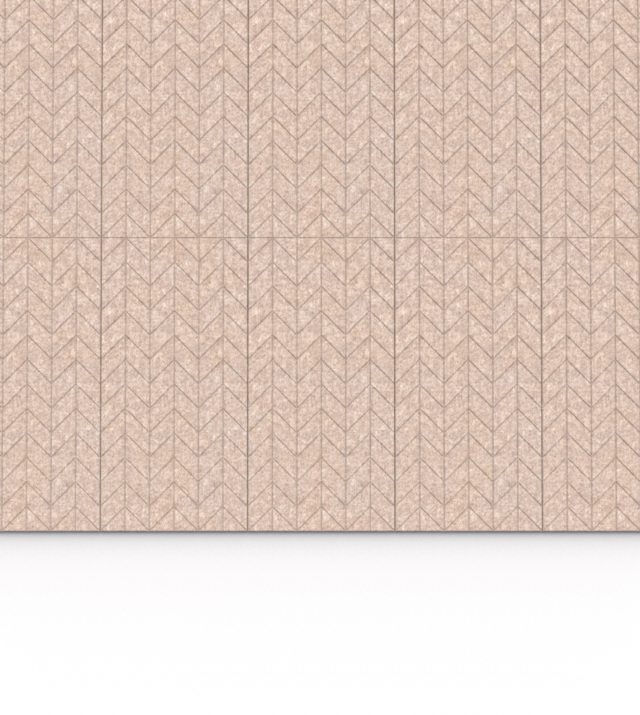 Fishbone PET Felt Panelen