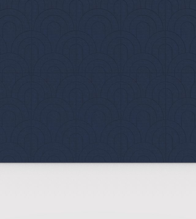 Rainbow PET Felt Panelen - Dark blue, set van 4