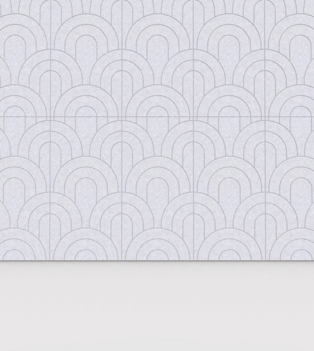 Rainbow PET Felt Panelen - Smoke, set van 4