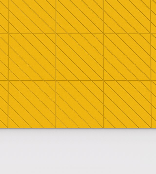 refelt-pet-felt-acoustic-tile-diagonal-large-40x40-Yellow
