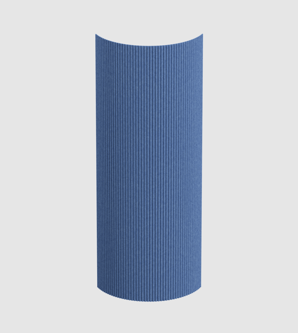 Standard PET Felt FlexiPanel Groove - Blue, length
